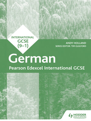 cover image of Pearson Edexcel International GCSE German Reading and Listening Skills Workbook